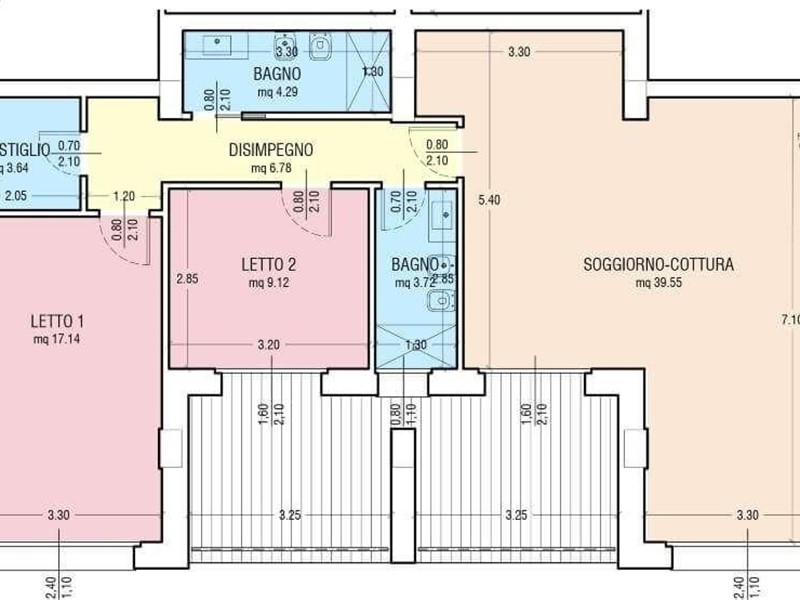 Trilocale in Vendita a Pisa, zona Ospedaletto, 290'000&euro;, 101 m², arredato