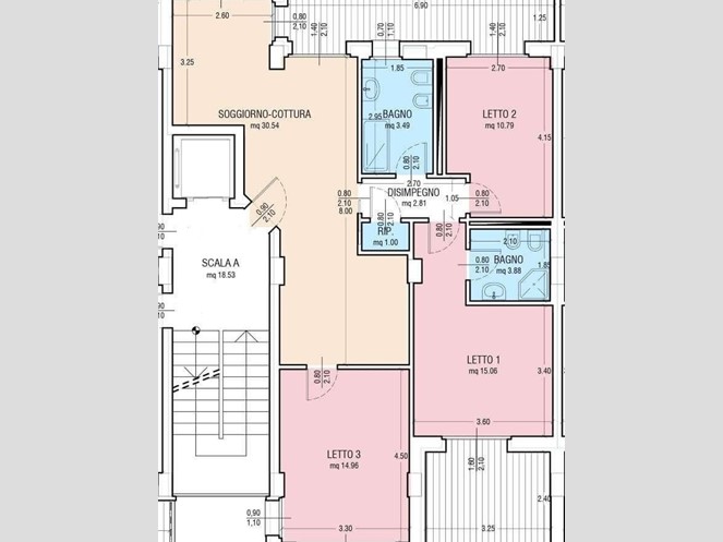 Quadrilocale in Vendita a Pisa, zona Ospedaletto, 295'000&euro;, 102 m², arredato