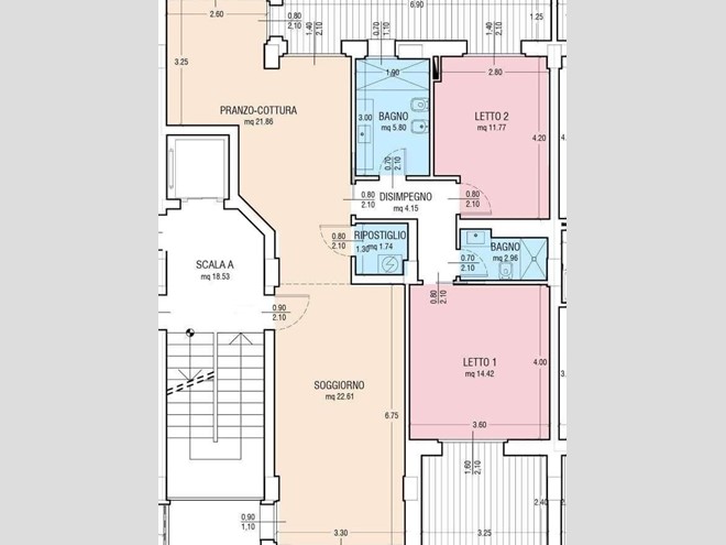 Quadrilocale in Vendita a Pisa, zona Ospedaletto, 310'000&euro;, 102 m², arredato
