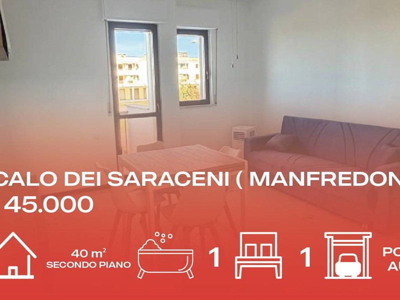 Bilocale in Vendita a Manfredonia, 45'000&euro;, 40 m²