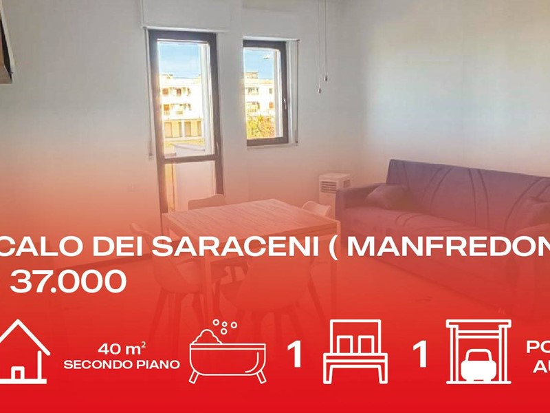 Bilocale in Vendita a Manfredonia, 37'000&euro;, 40 m²