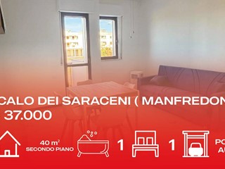Bilocale in Vendita a Manfredonia, 37'000&euro;, 40 m²