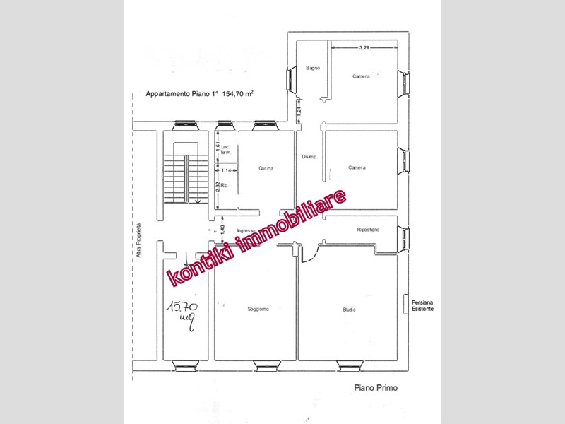 Appartamento in Vendita a Pisa, 370'000&euro;, 160 m²