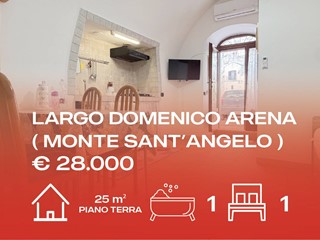 Monolocale in Vendita a Monte Sant'Angelo, 28'000&euro;, 25 m²