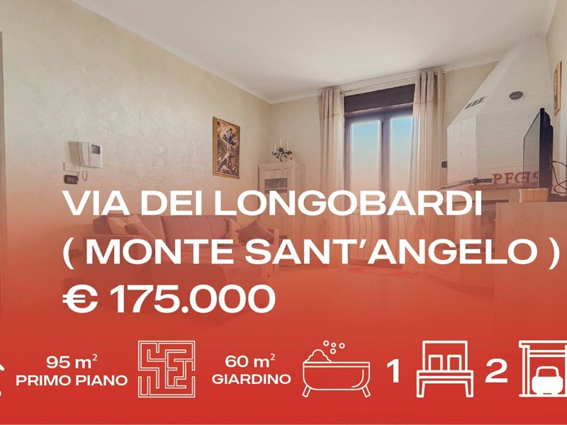 Trilocale in Vendita a Monte Sant'Angelo, 175'000&euro;, 95 m²