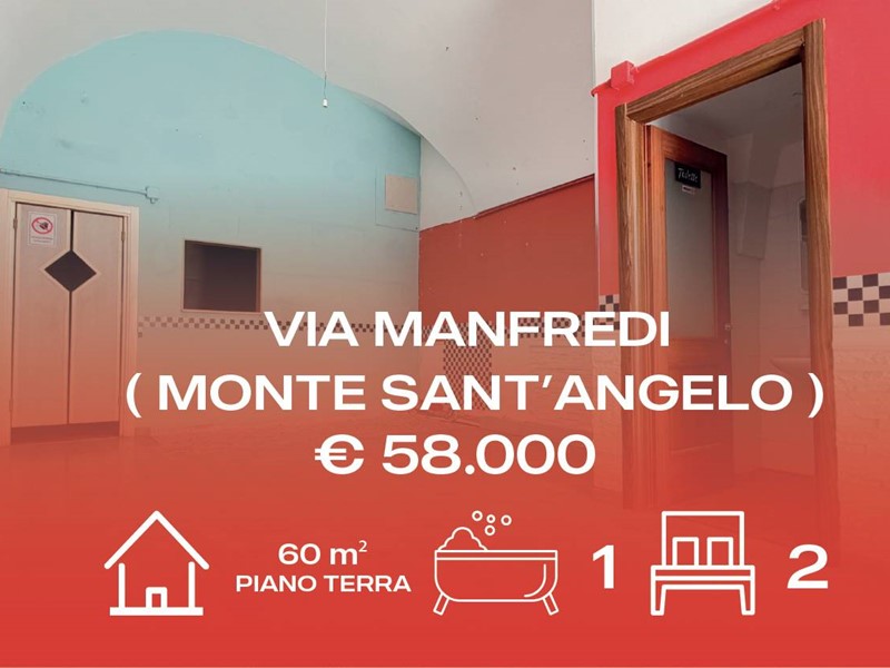 Bilocale in Vendita a Monte Sant'Angelo, 58'000&euro;, 58 m²