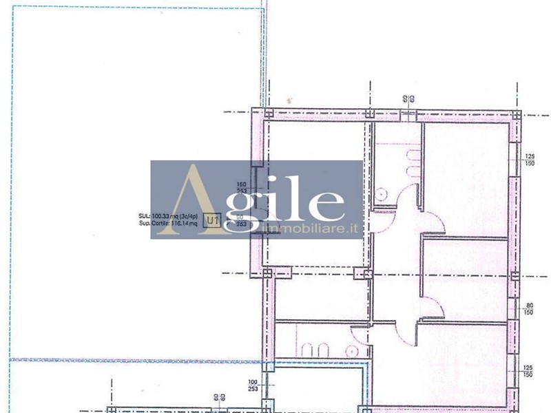Quadrilocale in Vendita a Monteprandone, 240'000&euro;, 130 m²