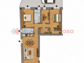 Trilocale in Vendita a Paderno Dugnano, 295'000&euro;, 99 m²