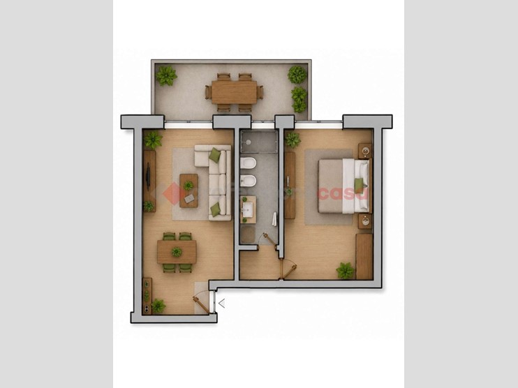 Bilocale in Vendita a Paderno Dugnano, 195'000&euro;, 59 m²