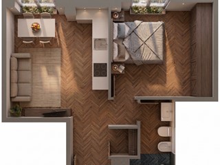 Bilocale in Vendita a Bologna, zona Ovest, 345'000&euro;, 45 m²