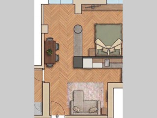 Monolocale in Vendita a Bologna, zona Ovest, 288'000&euro;, 40 m²