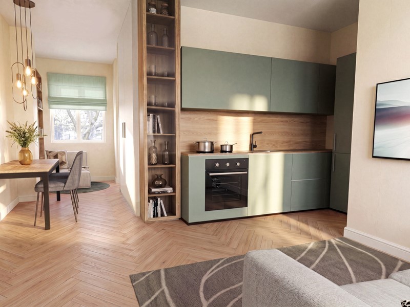 Monolocale in Vendita a Bologna, zona Ovest, 288'000&euro;, 40 m²