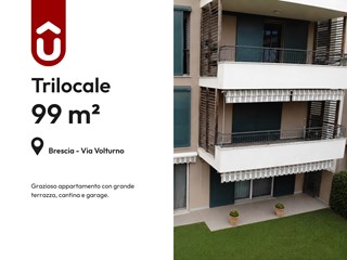 Trilocale in Vendita a Brescia, 249'000&euro;, 99 m², con Box