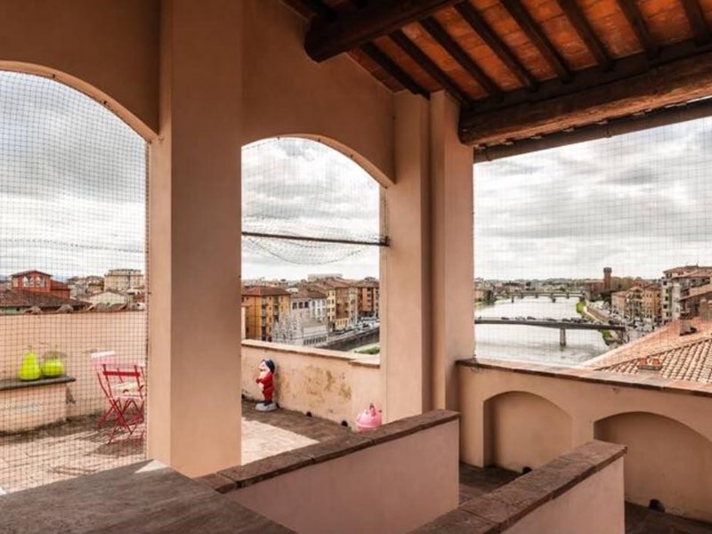 Attico in Affitto a Pisa, 1'000&euro;, 80 m², arredato