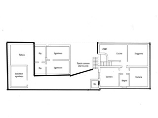 Quadrilocale in Vendita a Cascina, zona Ripoli, 240'000&euro;, 90 m², con Box