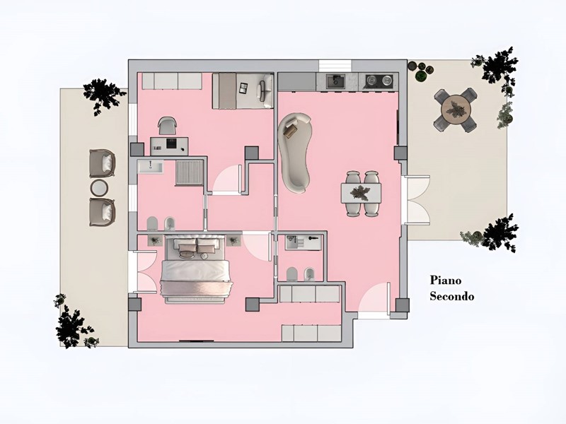 Trilocale in Vendita a Porto San Giorgio, 320'000&euro;, 60 m²