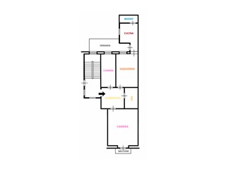 Trilocale in Vendita a Taranto, 50'000&euro;, 93 m²