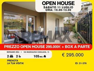 Trilocale in Vendita a Bergamo, 295'000&euro;, 105 m²