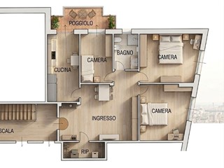 Appartamento in Vendita a Vignole Borbera, 28'381&euro;, 99 m²