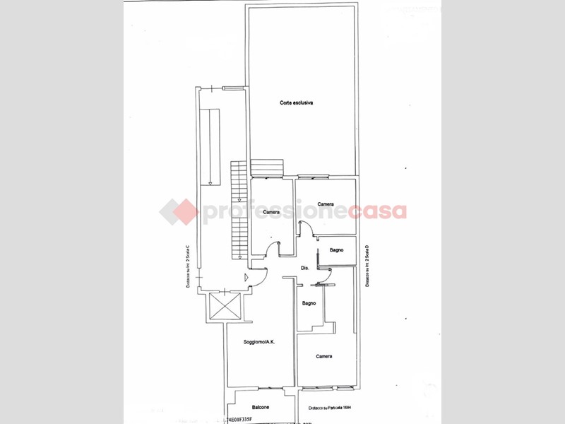 Trilocale in Vendita a Roma, 295'000&euro;, 90 m², arredato