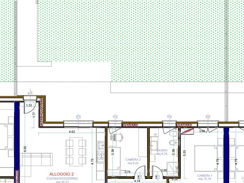 Trilocale in Vendita a Capriolo, 293'000&euro;, 108 m², con Box