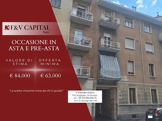 Trilocale in Vendita a Torino, 63'000&euro;, 100 m²