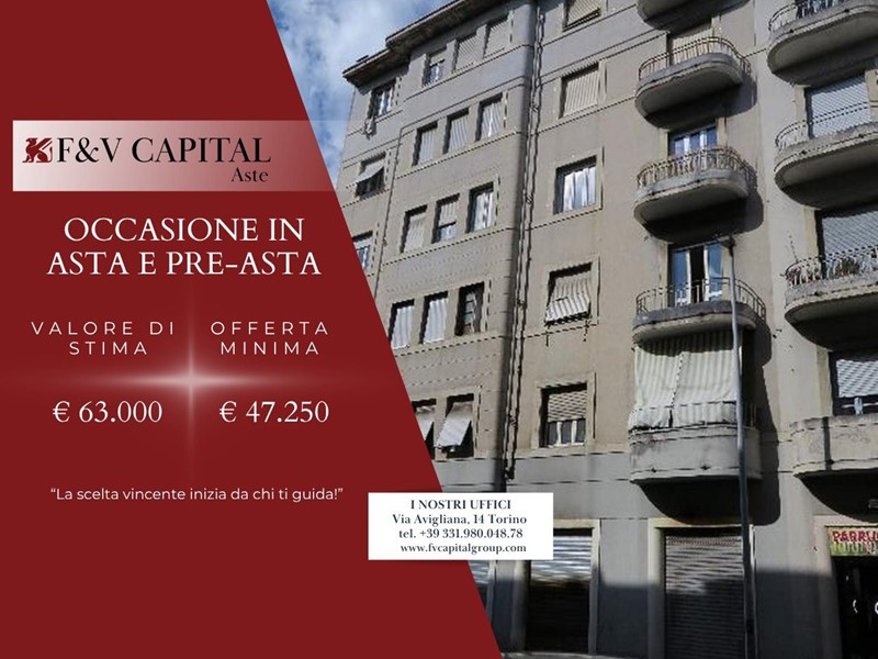 Quadrilocale in Vendita a Torino, 47'250&euro;, 70 m²