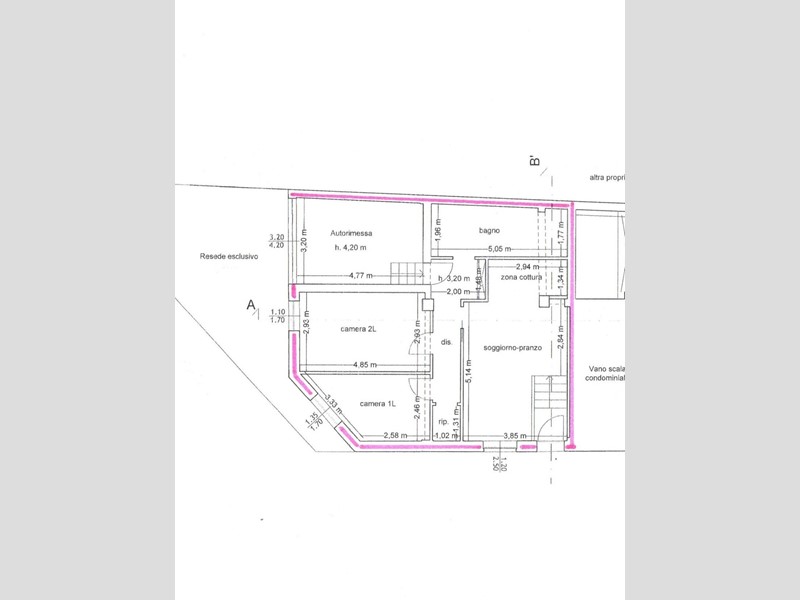 Trilocale in Vendita a Poggibonsi, 203'000&euro;, 80 m², con Box