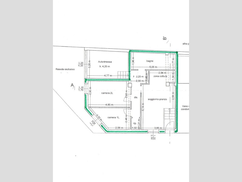 Trilocale in Vendita a Poggibonsi, 175'000&euro;, 80 m²