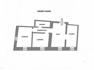 Quadrilocale in Vendita a Fabriano, 45'000&euro;, 87 m²