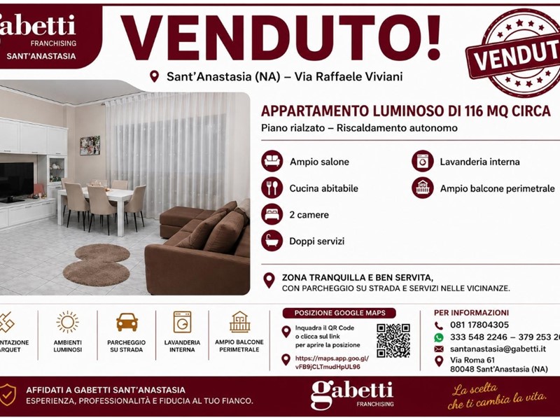 Appartamento in Vendita a Pollena Trocchia, 116 m²