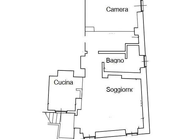 Quadrilocale in Vendita a Genova, 13'870&euro;, 52 m²