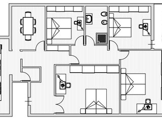 Appartamento in Affitto a Carrara, 1'200&euro;, 100 m², arredato