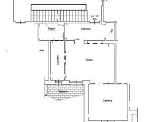 Quadrilocale in Vendita a Campomorone, 41'100&euro;, 64 m²