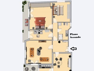Appartamento in Vendita a Porto San Giorgio, 165'000&euro;, 100 m²