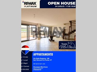 Appartamento in Vendita a San Giovanni la Punta, 259'000&euro;, 170 m²
