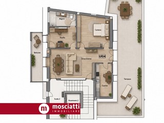 Attico in Vendita a Matelica, 85'000&euro;, 53 m²