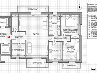 Appartamento in Vendita a Roma, 326'925&euro;, 101 m²