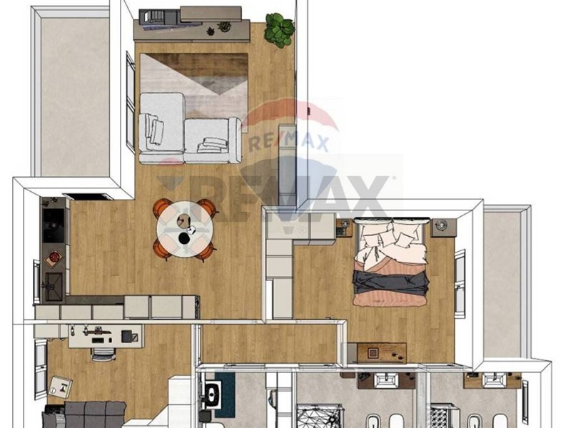 Trilocale in Vendita a Grumello del Monte, 339'000&euro;, 115 m²