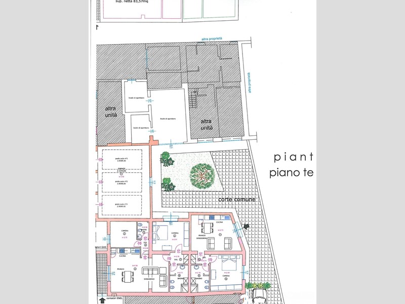 Quadrilocale in Affitto a San Giuliano Terme, zona Pappiana, 730&euro;, 70 m², arredato, con Box