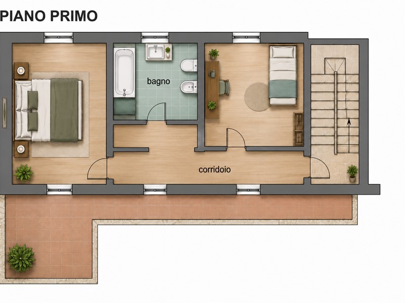 Appartamento in Vendita a Saluzzo, 320'000&euro;, 221 m²