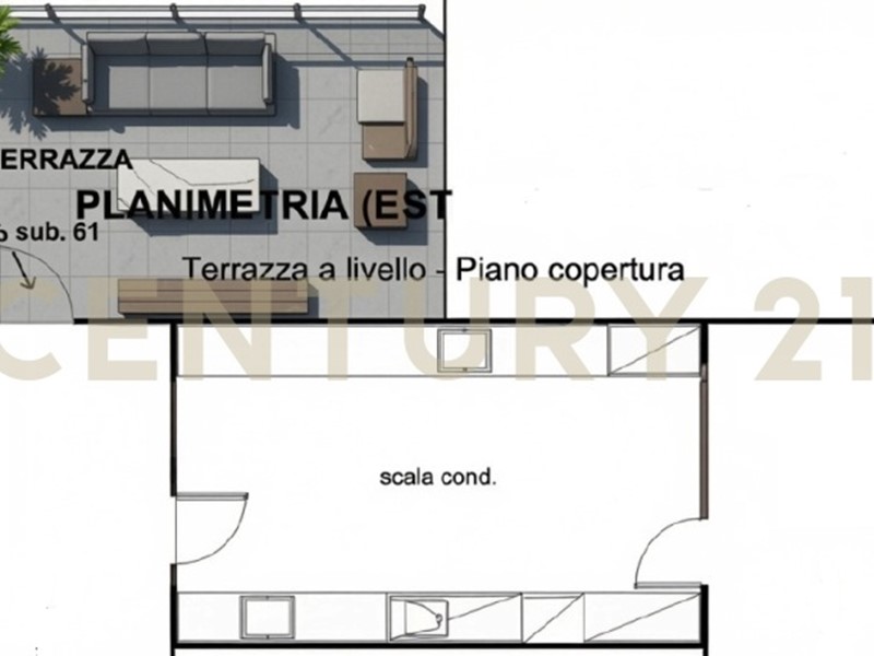 Trilocale in Vendita a Catania, 149'000&euro;, 98 m²