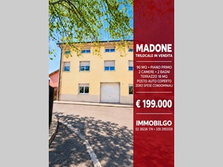 Trilocale in Vendita a Madone, 199'000&euro;, 90 m²