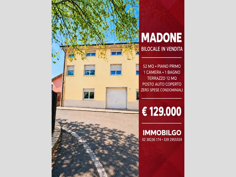 Bilocale in Vendita a Madone, 129'000&euro;, 52 m²