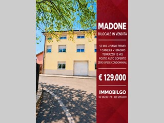 Bilocale in Vendita a Madone, 129'000&euro;, 52 m²