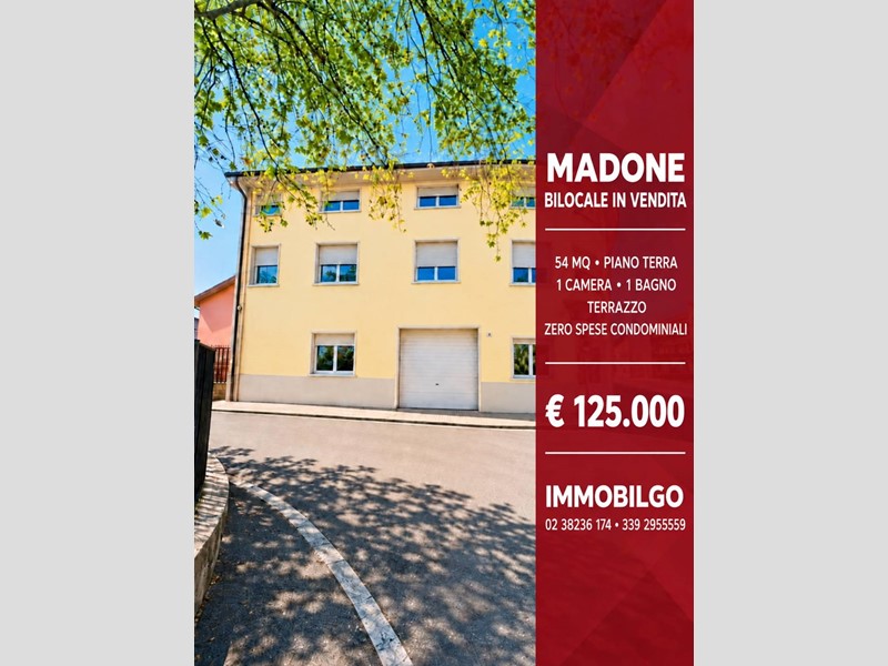 Bilocale in Vendita a Madone, 125'000&euro;, 54 m²