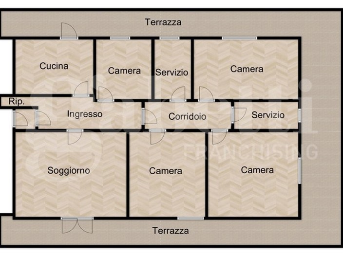 Appartamento in Vendita a Venezia, 195'000&euro;, 120 m², con Box
