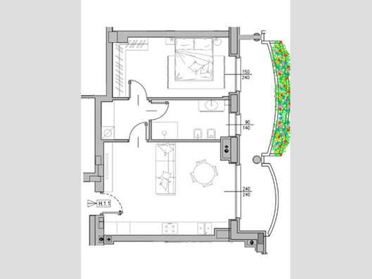 Bilocale in Vendita a Gorla Minore, 148'000&euro;, 69 m², con Box