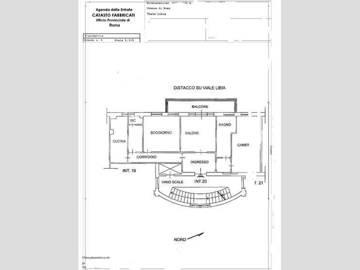 Trilocale in Vendita a Roma, 615'000&euro;, 100 m²