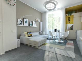Bilocale in Vendita a Cesano Maderno, 84'000&euro;, 42 m²